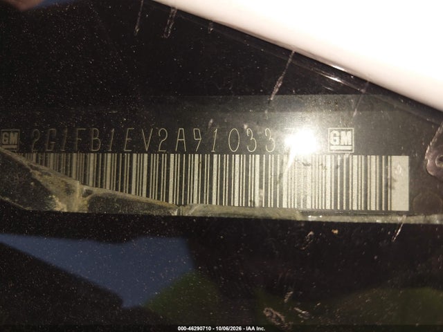 46290710 :رقم المزاد ، 2G1FB1EV2A9103371 vin ، 2010 Chevrolet Camaro 1lt مزاد بيع