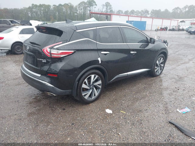 46290863 :رقم المزاد ، 5N1AZ2MH3JN171587 vin ، 2018 Nissan Murano Platinum مزاد بيع