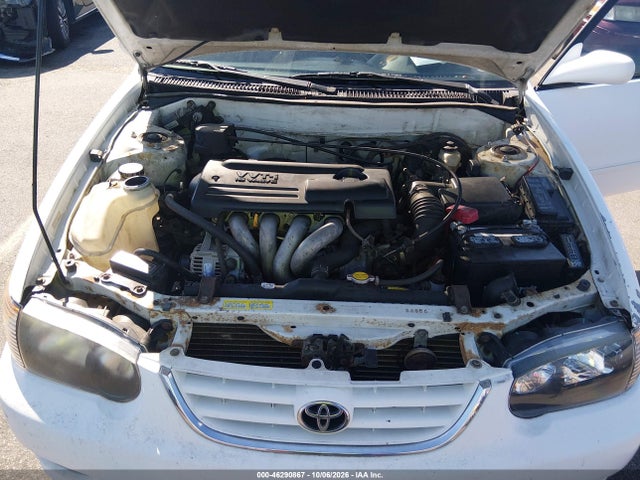 2001 Toyota Corolla S მანქანა იყიდება აუქციონზე, vin: 1NXBR12E31Z517554, აუქციონის ნომერი: 46290867