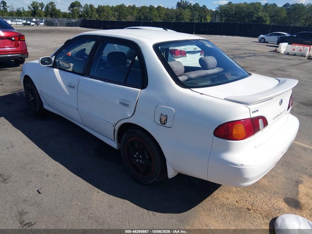 2001 Toyota Corolla S მანქანა იყიდება აუქციონზე, vin: 1NXBR12E31Z517554, აუქციონის ნომერი: 46290867