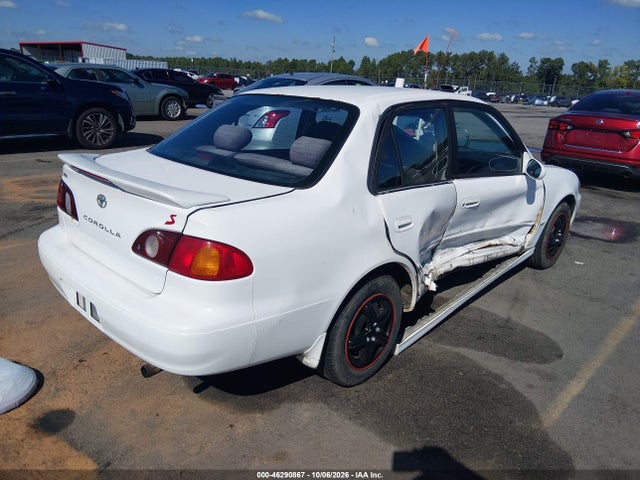 2001 Toyota Corolla S მანქანა იყიდება აუქციონზე, vin: 1NXBR12E31Z517554, აუქციონის ნომერი: 46290867