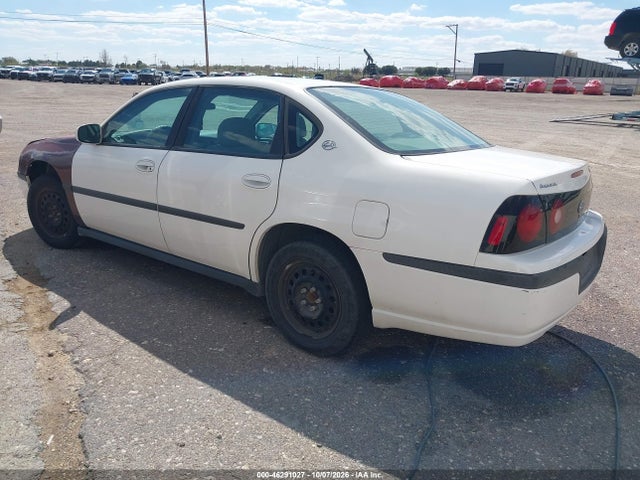 46291027 :رقم المزاد ، 2G1WF52E349216315 vin ، 2004 Chevrolet Impala مزاد بيع
