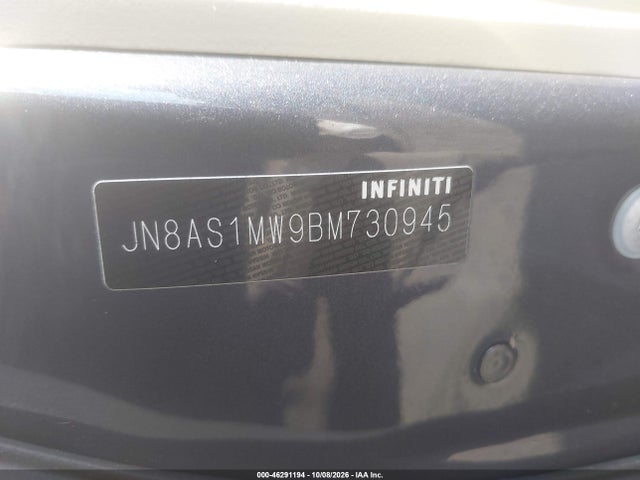 Aukcja sprzedaży 2011 Infiniti Fx35, vin: JN8AS1MW9BM730945, numer aukcji: 46291194