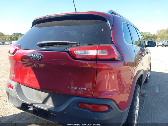 2014 Jeep Cherokee Limited მანქანა იყიდება აუქციონზე, vin: 1C4PJMDS5EW308865, აუქციონის ნომერი: 46291270
