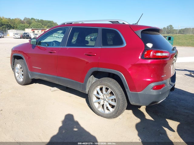 2014 Jeep Cherokee Limited მანქანა იყიდება აუქციონზე, vin: 1C4PJMDS5EW308865, აუქციონის ნომერი: 46291270
