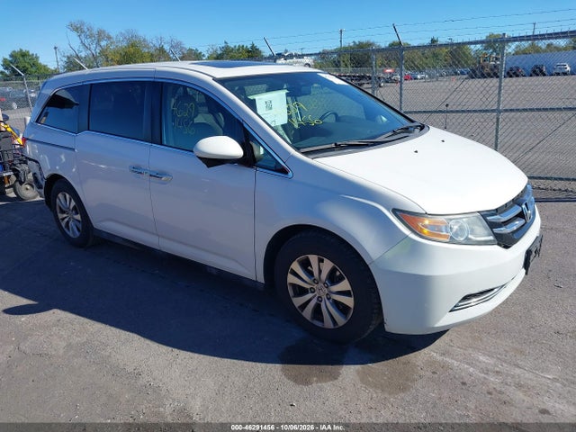 2014 Honda Odyssey Ex-l მანქანა იყიდება აუქციონზე, vin: 5FNRL5H60EB117154, აუქციონის ნომერი: 46291456