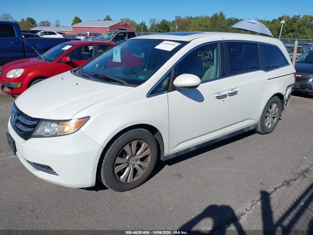 2014 Honda Odyssey Ex-l მანქანა იყიდება აუქციონზე, vin: 5FNRL5H60EB117154, აუქციონის ნომერი: 46291456