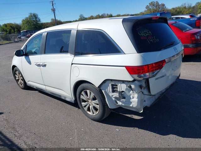 2014 Honda Odyssey Ex-l მანქანა იყიდება აუქციონზე, vin: 5FNRL5H60EB117154, აუქციონის ნომერი: 46291456