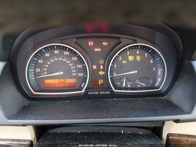 2010 Bmw X3 Xdrive30i მანქანა იყიდება აუქციონზე, vin: WBXPC9C45AWJ35341, აუქციონის ნომერი: 46291468