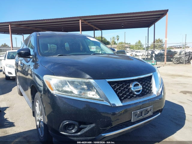 2013 Nissan Pathfinder S მანქანა იყიდება აუქციონზე, vin: 5N1AR2MN6DC671751, აუქციონის ნომერი: 46291499