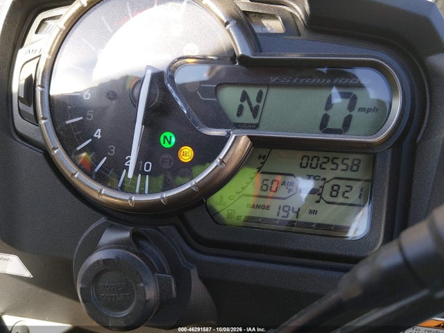 2016 Suzuki Dl1000 მანქანა იყიდება აუქციონზე, vin: JS1VU51A2G2100429, აუქციონის ნომერი: 46291587
