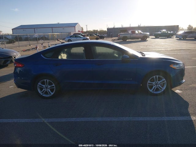 Продажа на аукционе авто 2018 Ford Fusion Hybrid S, vin: 3FA6P0UU8JR279000, номер лота: 46291613