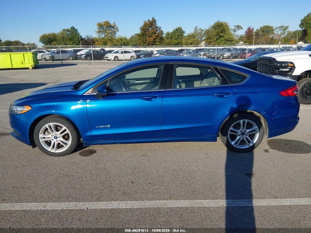 Продажа на аукционе авто 2018 Ford Fusion Hybrid S, vin: 3FA6P0UU8JR279000, номер лота: 46291613
