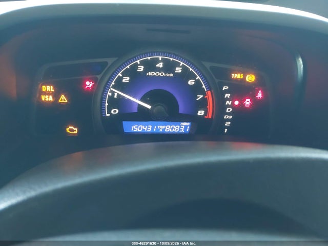 2009 Honda Civic Ex-l მანქანა იყიდება აუქციონზე, vin: 2HGFA16939H527155, აუქციონის ნომერი: 46291630