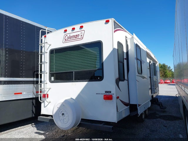 Aukcja sprzedaży 2012 Dutchmen Coleman 325rl 5th Whl Travel Trailer, vin: 47CFCLS27CP627922, numer aukcji: 46291682