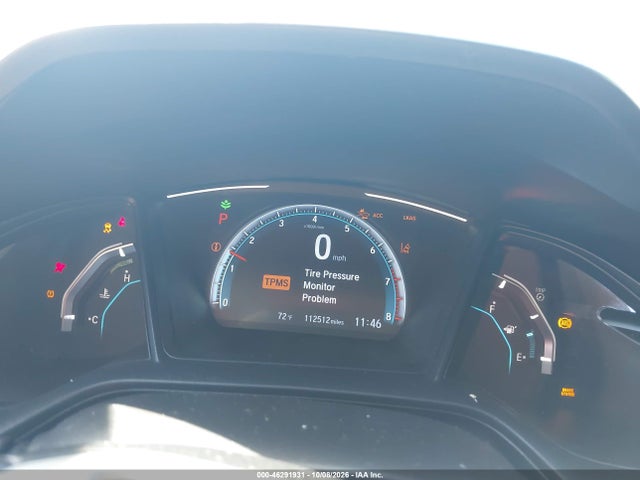 Aukcja sprzedaży 2019 Honda Civic Lx, vin: 2HGFC2F61KH554723, numer aukcji: 46291931