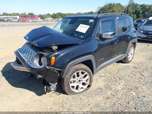 2016 Jeep Renegade Latitude მანქანა იყიდება აუქციონზე, vin: ZACCJABT4GPD34656, აუქციონის ნომერი: 46291932