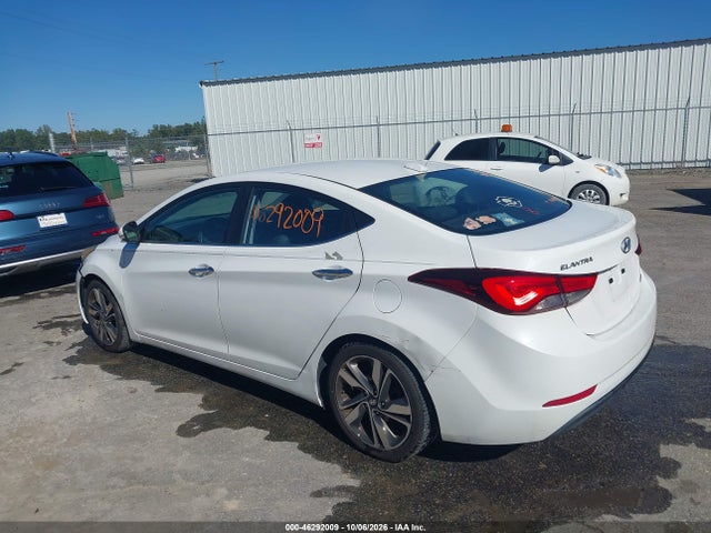 Продаж на аукціоні авто 2014 Hyundai Elantra Limited, vin: 5NPDH4AE3EH495221, номер лоту: 46292009