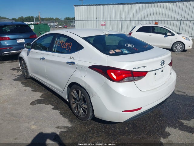 Продаж на аукціоні авто 2014 Hyundai Elantra Limited, vin: 5NPDH4AE3EH495221, номер лоту: 46292009