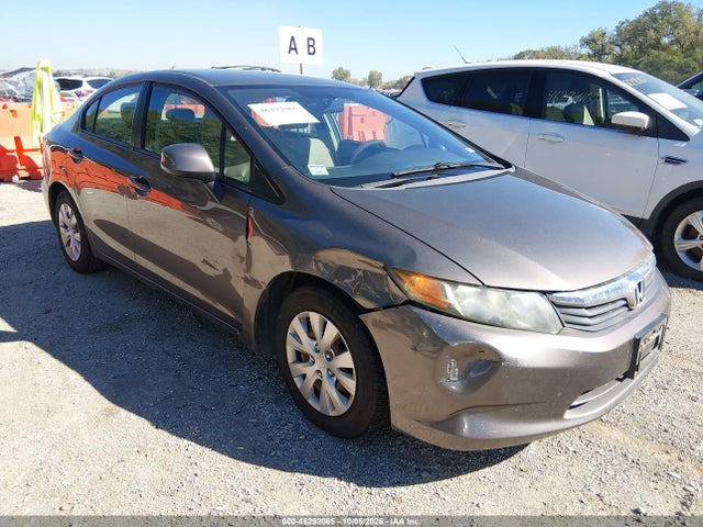 Продаж на аукціоні авто 2012 Honda Civic Lx, vin: 19XFB2F55CE021179, номер лоту: 46292065