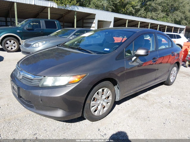 Продаж на аукціоні авто 2012 Honda Civic Lx, vin: 19XFB2F55CE021179, номер лоту: 46292065