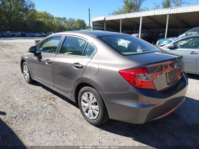Продаж на аукціоні авто 2012 Honda Civic Lx, vin: 19XFB2F55CE021179, номер лоту: 46292065