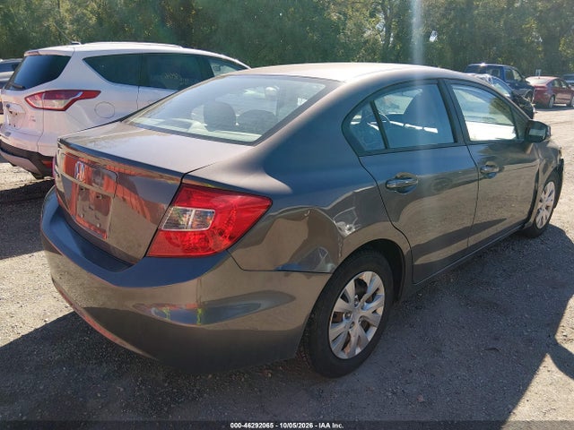Продаж на аукціоні авто 2012 Honda Civic Lx, vin: 19XFB2F55CE021179, номер лоту: 46292065