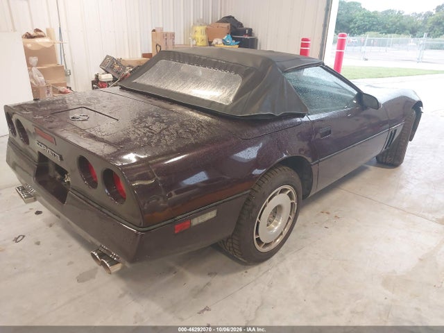 1987 Chevrolet Corvette მანქანა იყიდება აუქციონზე, vin: 1G1YY3183H5119234, აუქციონის ნომერი: 46292070
