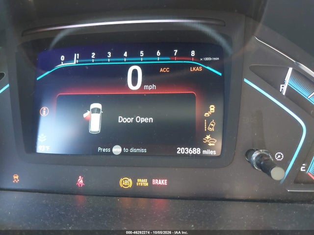 46292274 :رقم المزاد ، 5FNRL6H77KB014551 vin ، 2019 Honda Odyssey Ex-l مزاد بيع