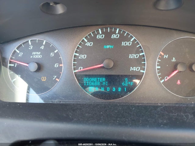 46292281 :رقم المزاد ، 2G1WB5EN7A1261579 vin ، 2010 Chevrolet Impala Lt مزاد بيع