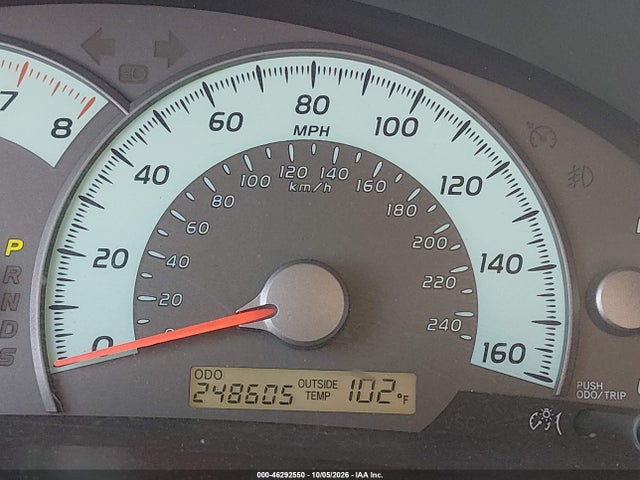 46292550 :رقم المزاد ، 4T1BK46K77U522805 vin ، 2007 Toyota Camry Se V6 مزاد بيع