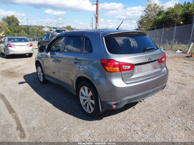 2014 Mitsubishi Outlander Sport Es მანქანა იყიდება აუქციონზე, vin: 4A4AP3AU0EE014289, აუქციონის ნომერი: 46292576
