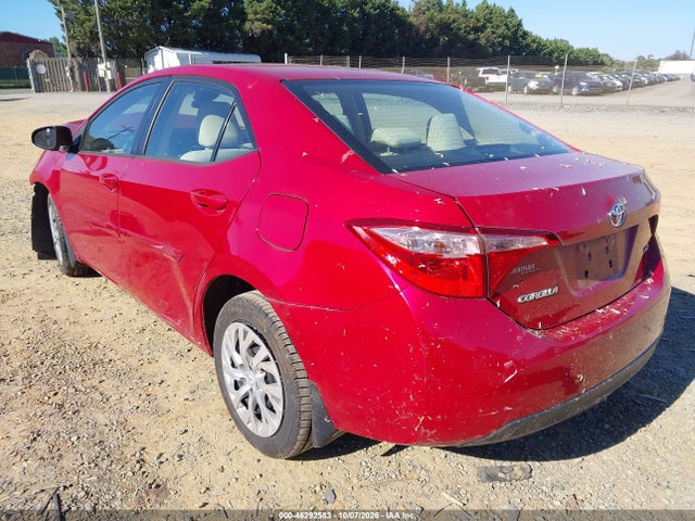 Продажа на аукционе авто 2018 Toyota Corolla Le, vin: 2T1BURHE2JC025345, номер лота: 46292583