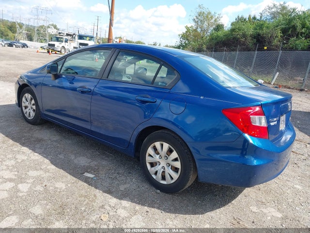 Продаж на аукціоні авто 2012 Honda Civic Lx, vin: 2HGFB2F59CH509542, номер лоту: 46292598