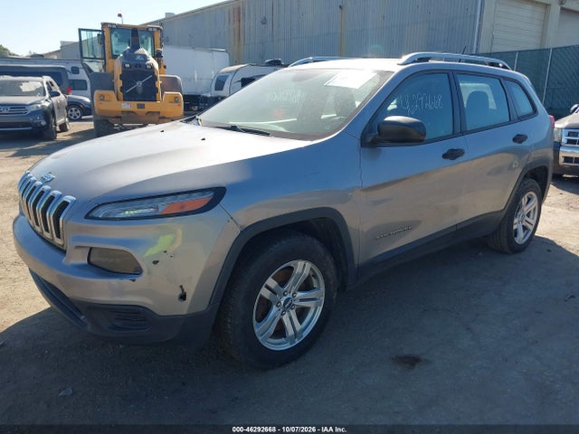 2016 Jeep Cherokee Sport მანქანა იყიდება აუქციონზე, vin: 1C4PJMAS4GW211065, აუქციონის ნომერი: 46292668