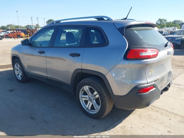 2016 Jeep Cherokee Sport მანქანა იყიდება აუქციონზე, vin: 1C4PJMAS4GW211065, აუქციონის ნომერი: 46292668