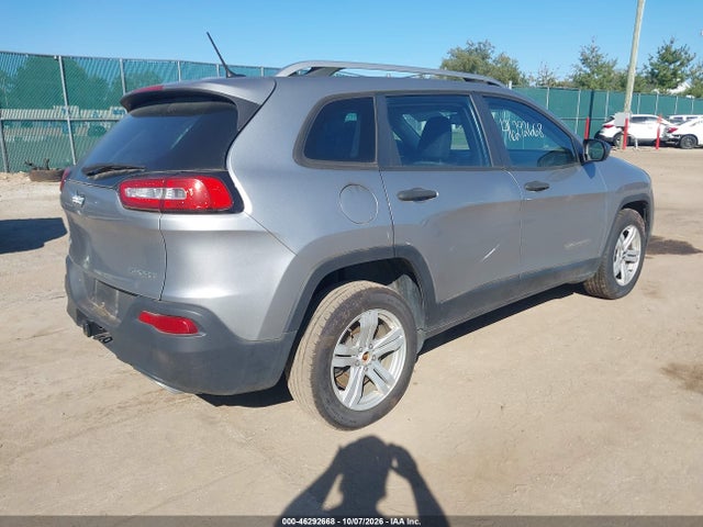 2016 Jeep Cherokee Sport მანქანა იყიდება აუქციონზე, vin: 1C4PJMAS4GW211065, აუქციონის ნომერი: 46292668