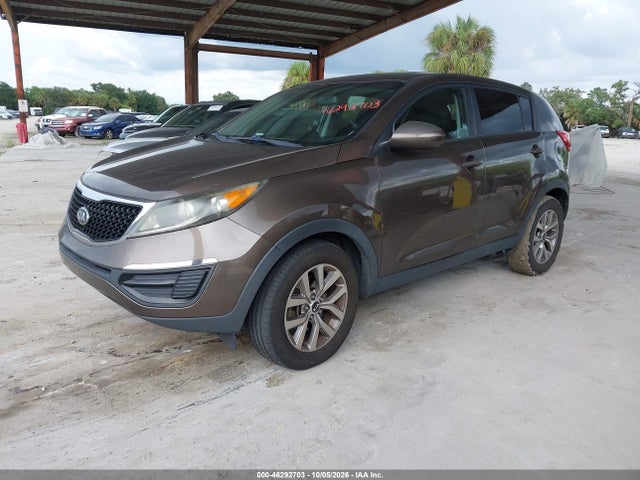 Продажа на аукционе авто 2015 Kia Sportage Lx, vin: KNDPB3AC9F7721131, номер лота: 46292703