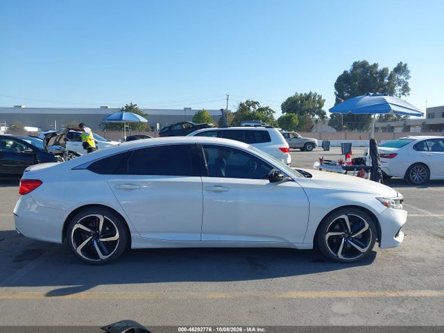 Aukcja sprzedaży 2022 Honda Accord Sport Special Edition, vin: 1HGCV1F44NA008281, numer aukcji: 46292776