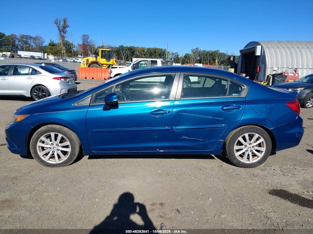 46292841 :رقم المزاد ، 2HGFB2F85CH542807 vin ، 2012 Honda Civic Ex مزاد بيع