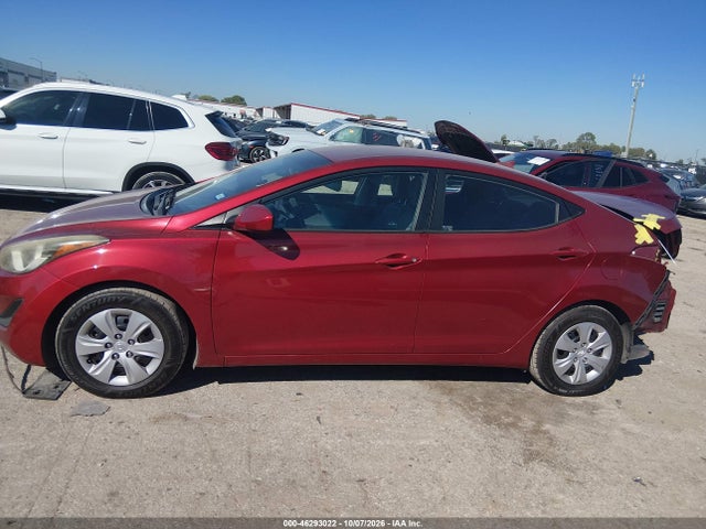 2016 Hyundai Elantra Se მანქანა იყიდება აუქციონზე, vin: 5NPDH4AE1GH715720, აუქციონის ნომერი: 46293022
