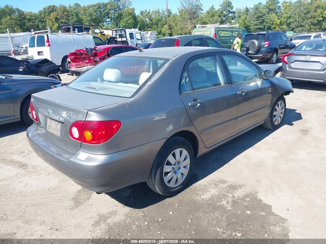2004 Toyota Corolla Le მანქანა იყიდება აუქციონზე, vin: 2T1BR32E44C269977, აუქციონის ნომერი: 46293215