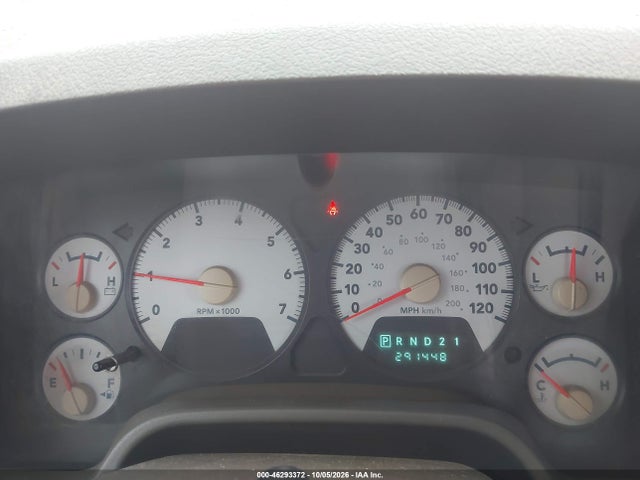 2007 Dodge Ram 1500 Slt მანქანა იყიდება აუქციონზე, vin: 1D7HA18P07S206592, აუქციონის ნომერი: 46293372