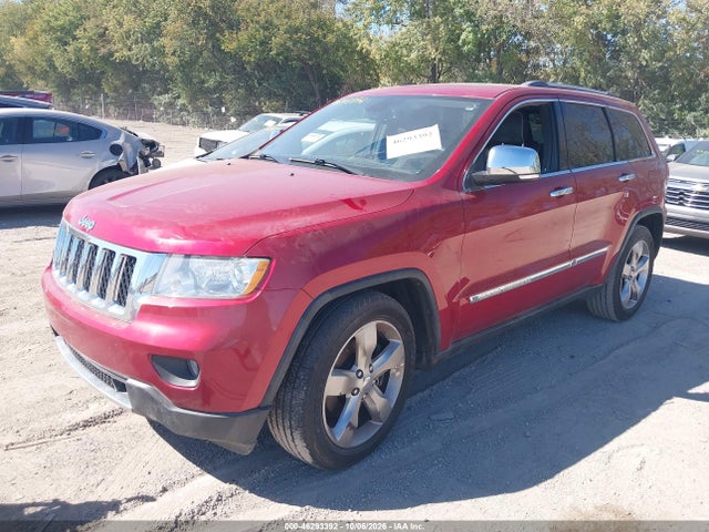 Продажа на аукционе авто 2011 Jeep Grand Cherokee Overland, vin: 1J4RR6GT0BC551525, номер лота: 46293392