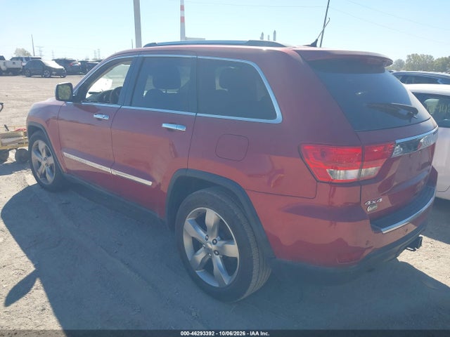 Продажа на аукционе авто 2011 Jeep Grand Cherokee Overland, vin: 1J4RR6GT0BC551525, номер лота: 46293392