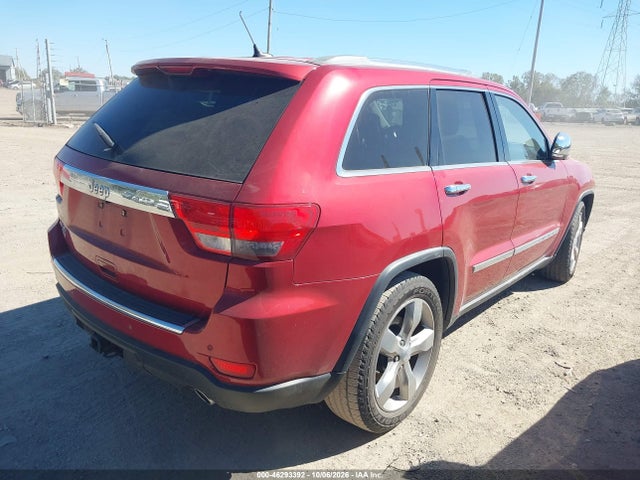 Продажа на аукционе авто 2011 Jeep Grand Cherokee Overland, vin: 1J4RR6GT0BC551525, номер лота: 46293392