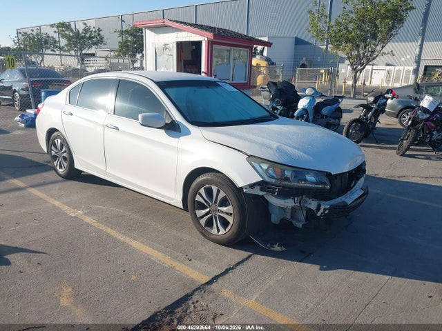 2015 Honda Accord Lx მანქანა იყიდება აუქციონზე, vin: 1HGCR2F36FA261282, აუქციონის ნომერი: 46293664