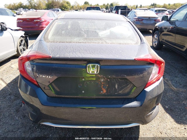 46293722 :رقم المزاد ، 19XFC2F6XKE000056 vin ، 2019 Honda Civic Lx مزاد بيع