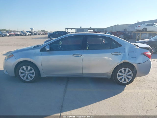 46293784 :رقم المزاد ، 5YFBURHE9GP565509 vin ، 2016 Toyota Corolla Le مزاد بيع