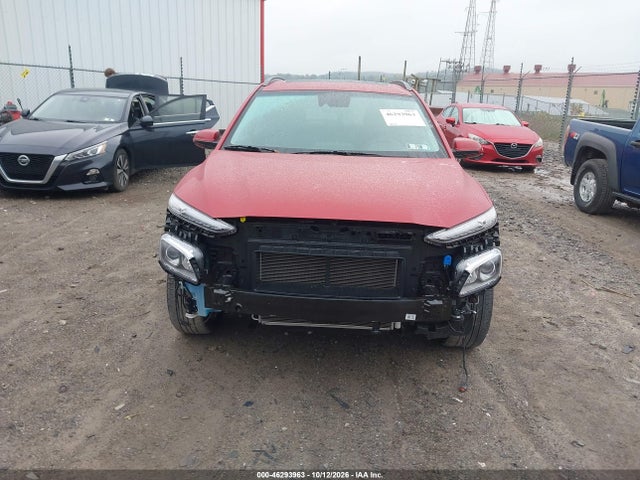 Aukcja sprzedaży 2021 Hyundai Kona Sel Plus, vin: KM8K6CAA9MU740009, numer aukcji: 46293963